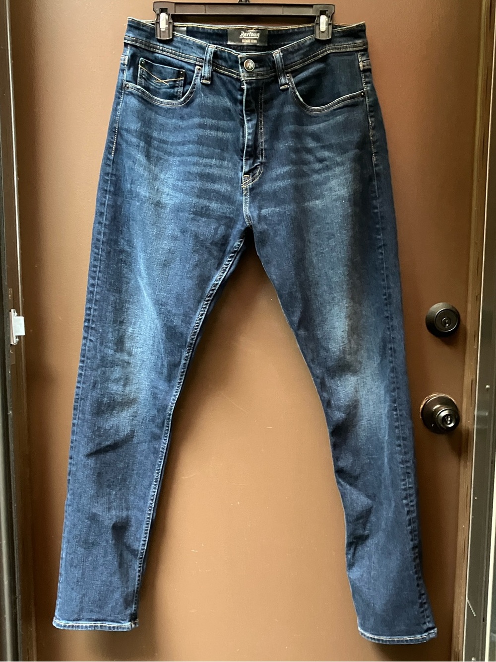 Revtown Tapered Men’s Jeans in Dark Blue 34/32